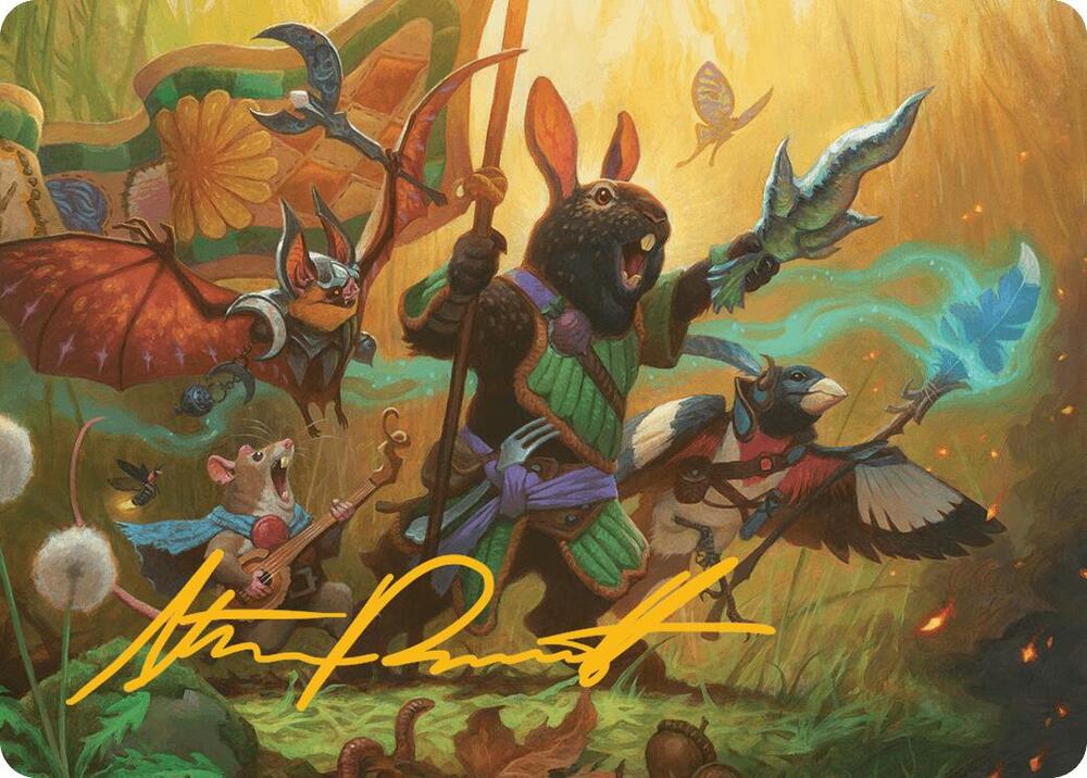 Valley Questcaller Art Card (Gold-Stamped Signature) #4