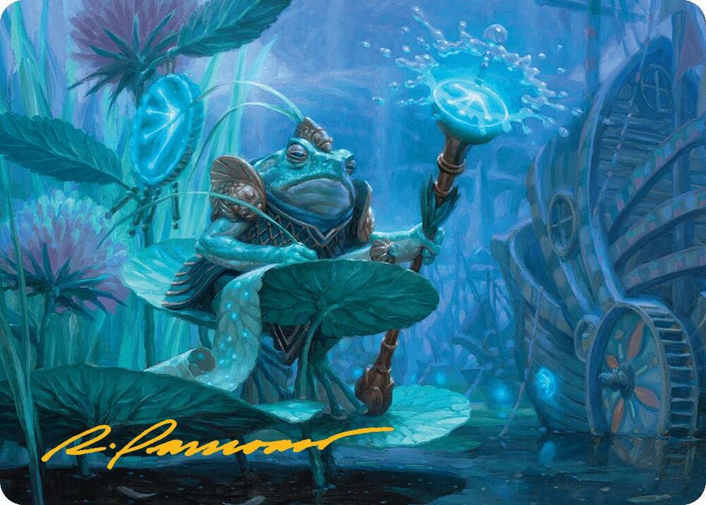 Dour Port-Mage Art Card (Gold-Stamped Signature) #5