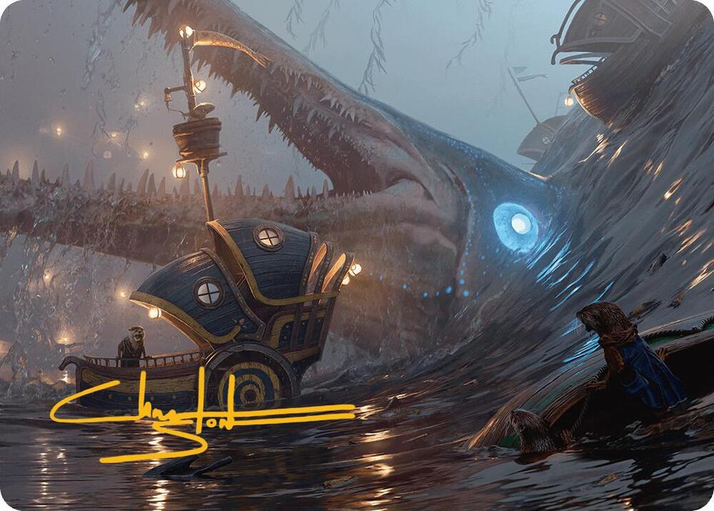 Eluge, the Shoreless Sea Art Card (Gold-Stamped Signature) #6