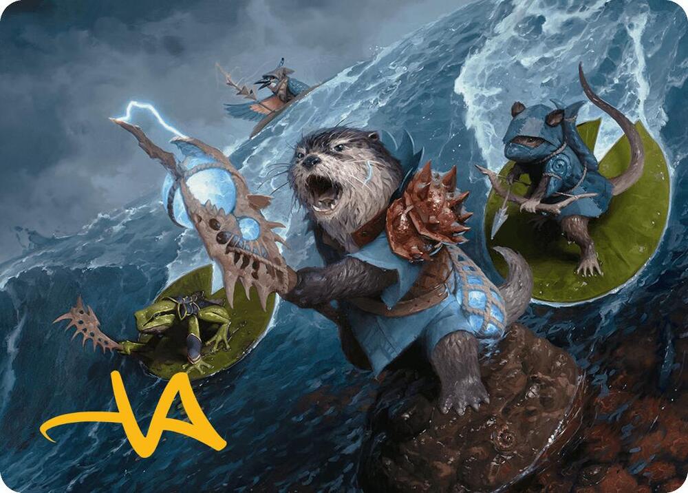 Valley Floodcaller Art Card (Gold-Stamped Signature) #13