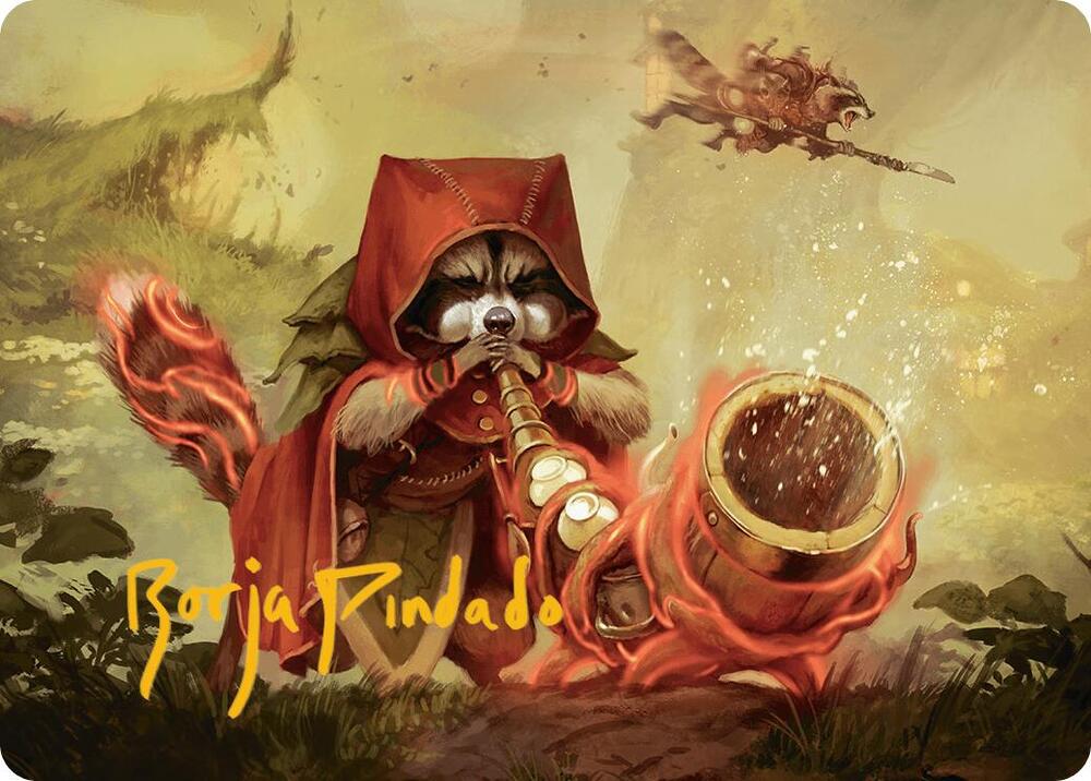 Raccoon Rallier Art Card (Gold-Stamped Signature) #20