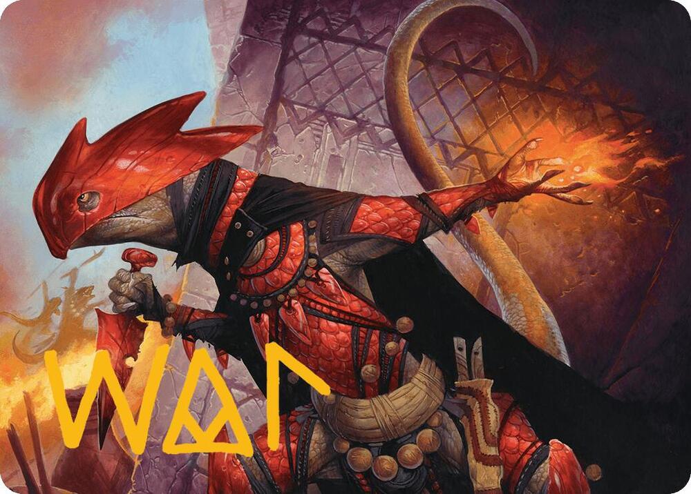 Cindering Cutthroat Art Card (Gold-Stamped Signature) #26