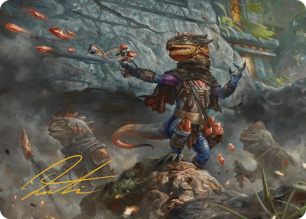 Agate Instigator Art Card (Gold-Stamped Signature) #33