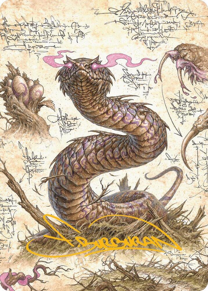 Rottenmouth Viper Art Card (Gold-Stamped Signature) #36