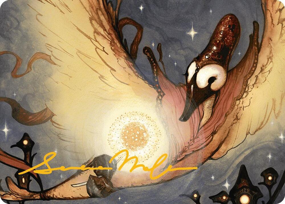 Salvation Swan Art Card (Gold-Stamped Signature) #38