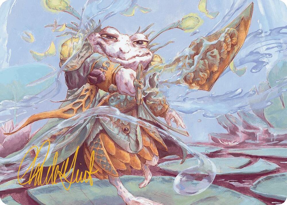 Glarb, Calamity's Augur Art Card (Gold-Stamped Signature) #40