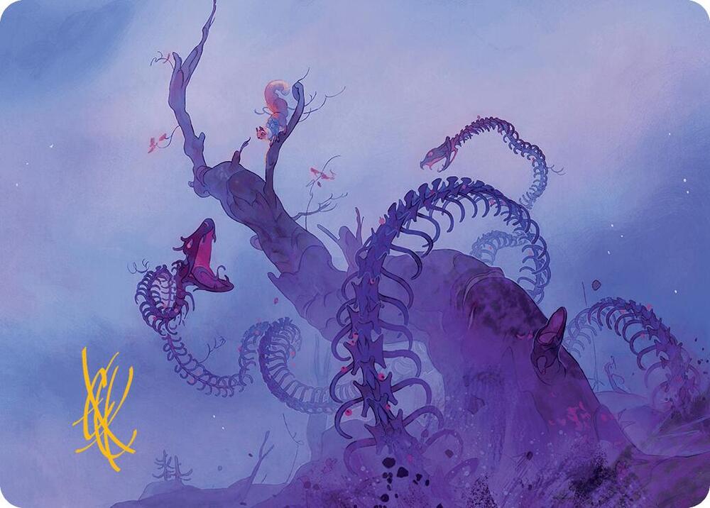 Coiling Rebirth Art Card (Gold-Stamped Signature) #44