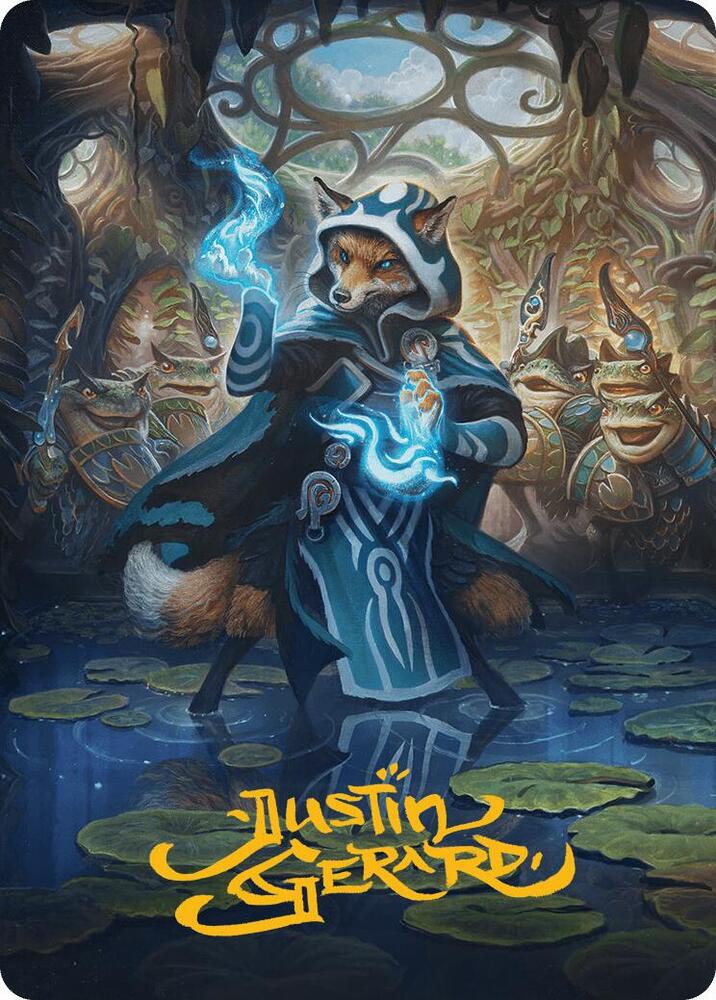 Jace, the Mind Sculptor Art Card (Gold-Stamped Signature) #49