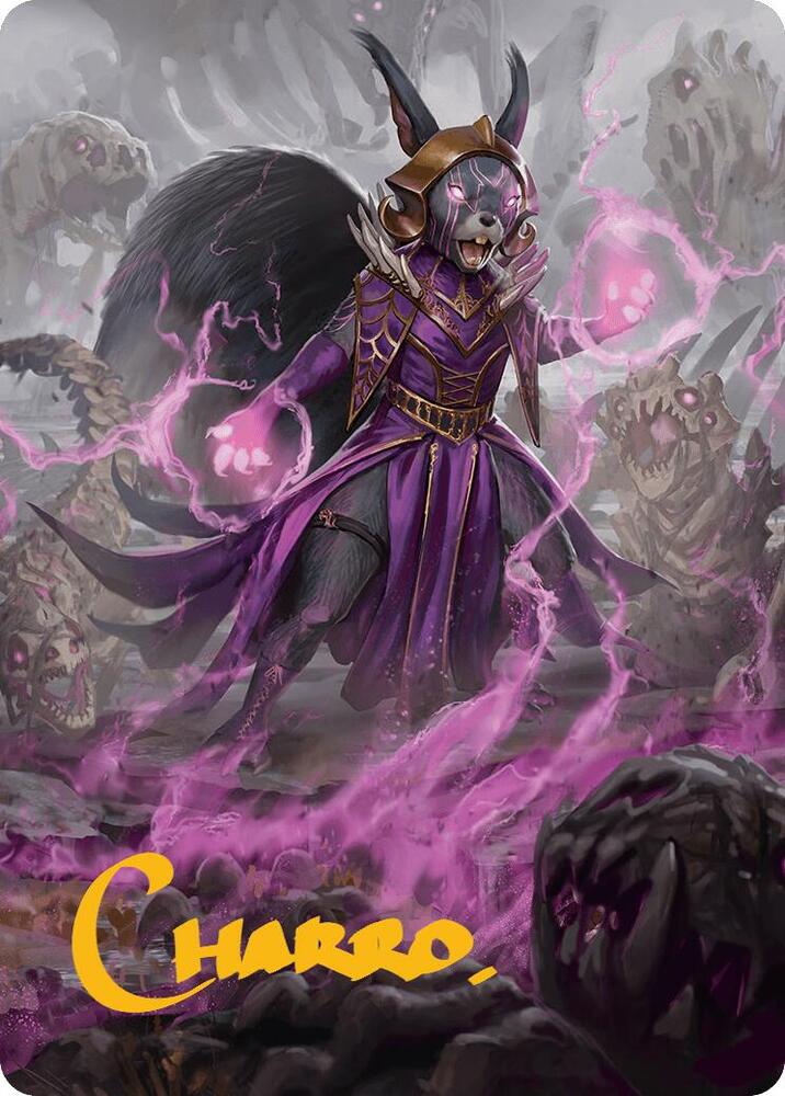 Liliana of the Dark Realms Art Card (Gold-Stamped Signature) #51