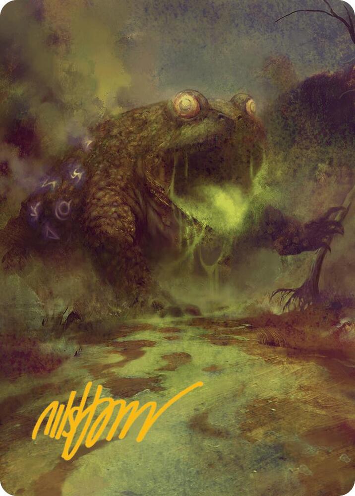 The Gitrog Monster Art Card (Gold-Stamped Signature) #52