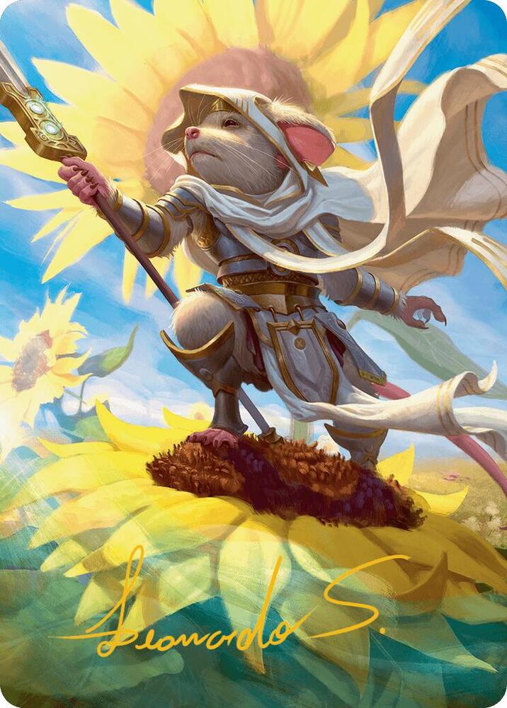Elspeth, Sun's Champion Art Card (Gold-Stamped Signature) #53