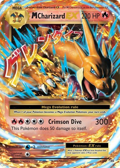 M Charizard EX #13/108