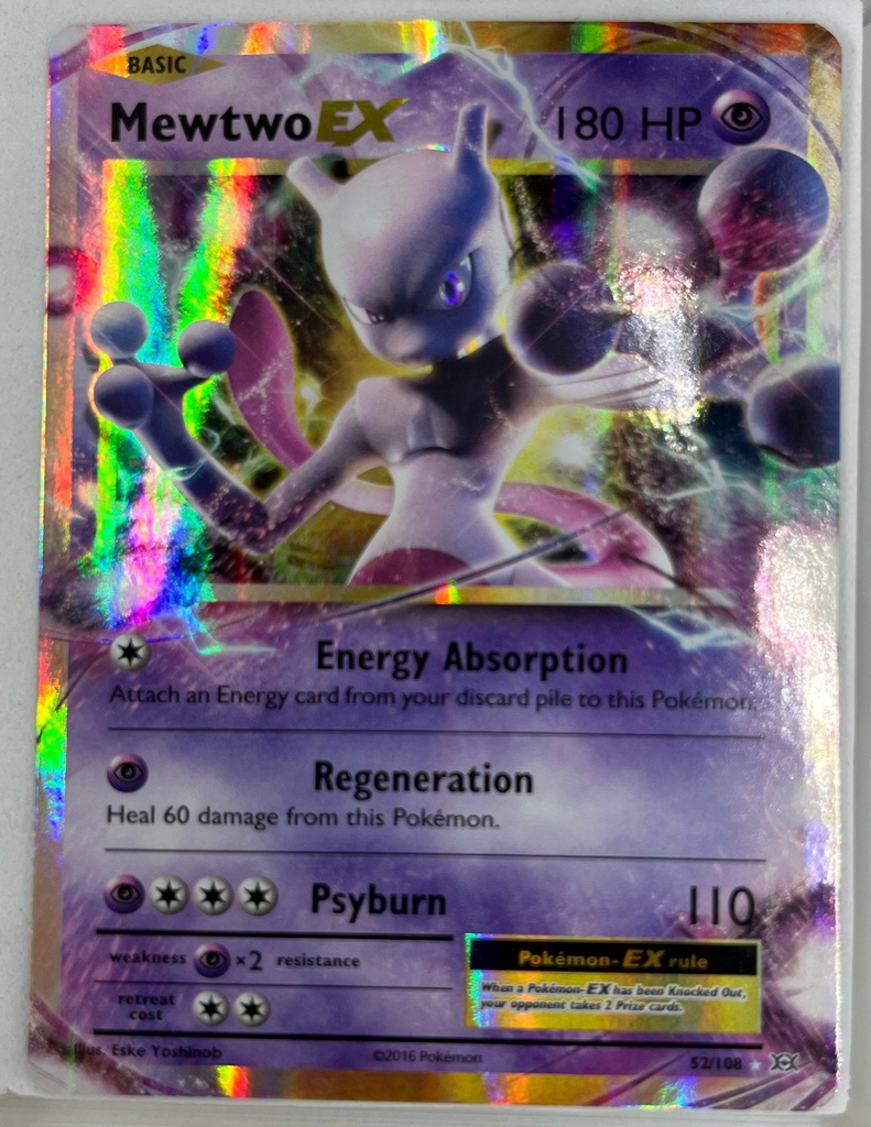 Mewtwo EX #52/108