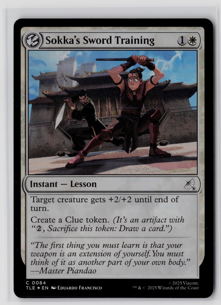 Sokka's Sword Training #84