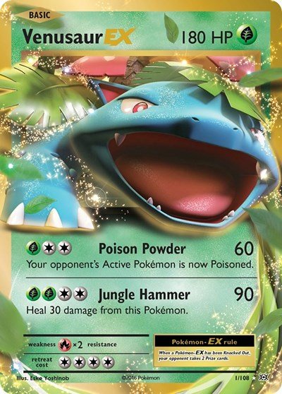 Venusaur EX #1/108
