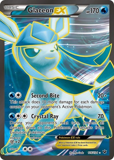Glaceon EX #116/124