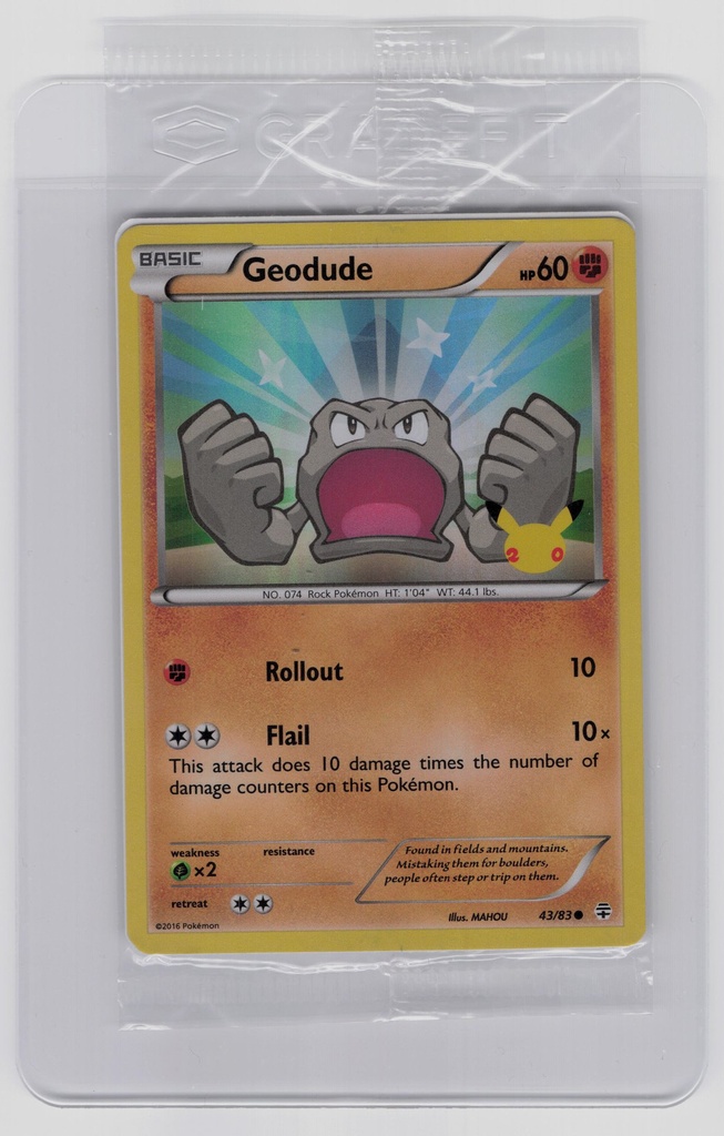 Geodude (Stamped) #43/83