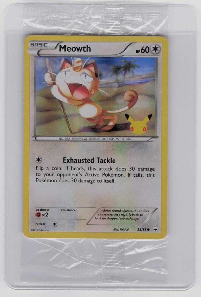 Meowth (Stamped) #53/83