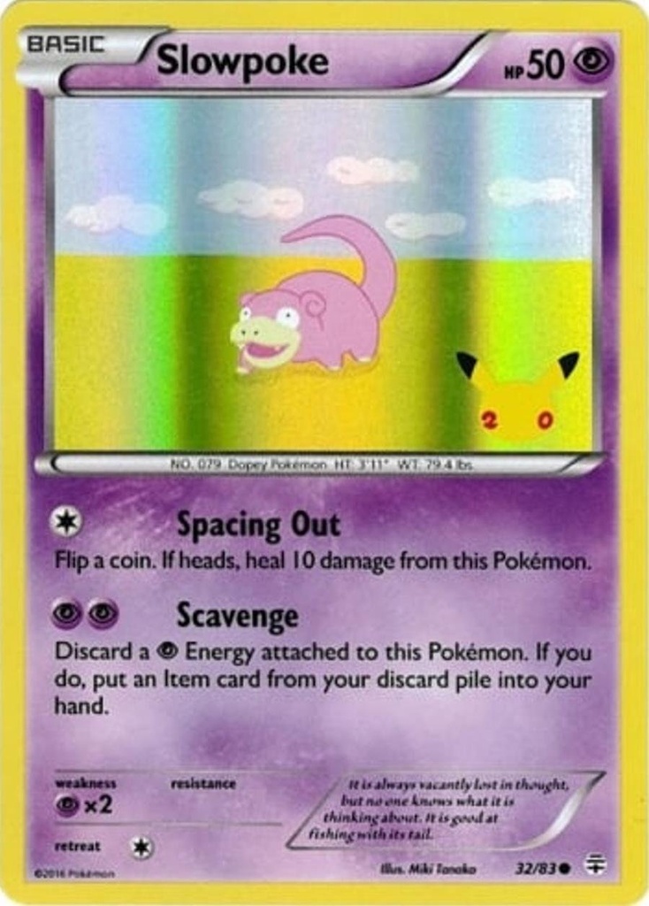 Slowpoke (Stamped) #32/83