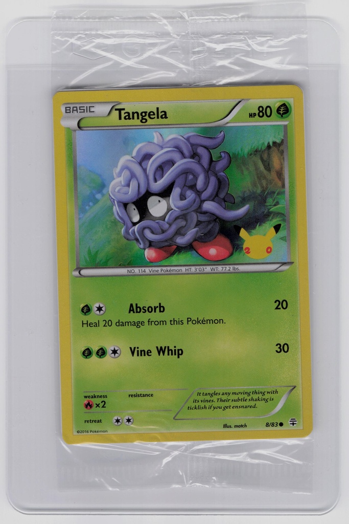 Tangela (Stamped) #8/83