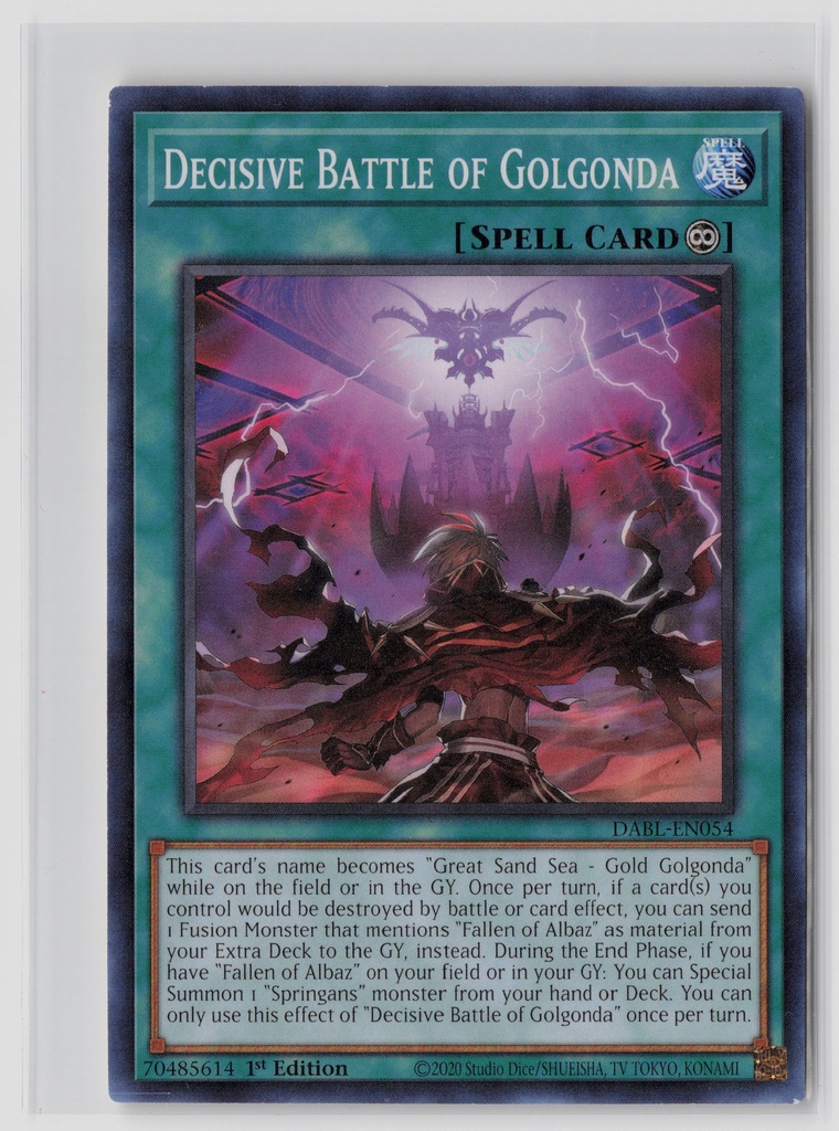 Decisive Battle of Golgonda #DABL-EN054