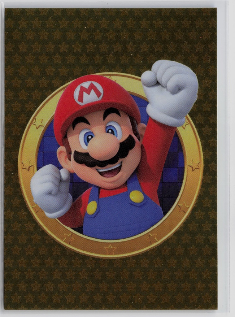 Golden Card Mario #145 - Panini Super Mario Trading Card Collection -  145 - Raw (Near Mint)
