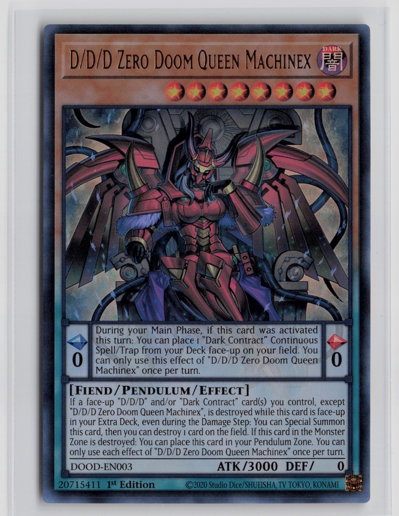 D/D/D Zero Doom Queen Machinex