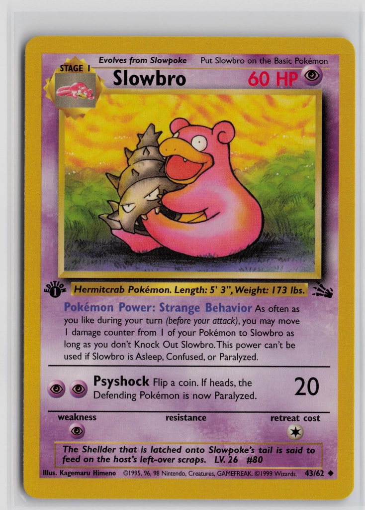 Slowbro #43/62