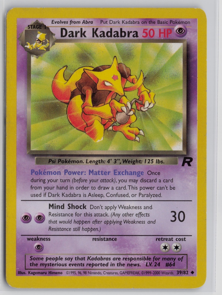 Dark Kadabra #39/82
