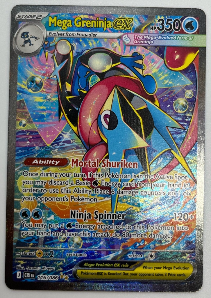 Mega Greninja ex #116/086