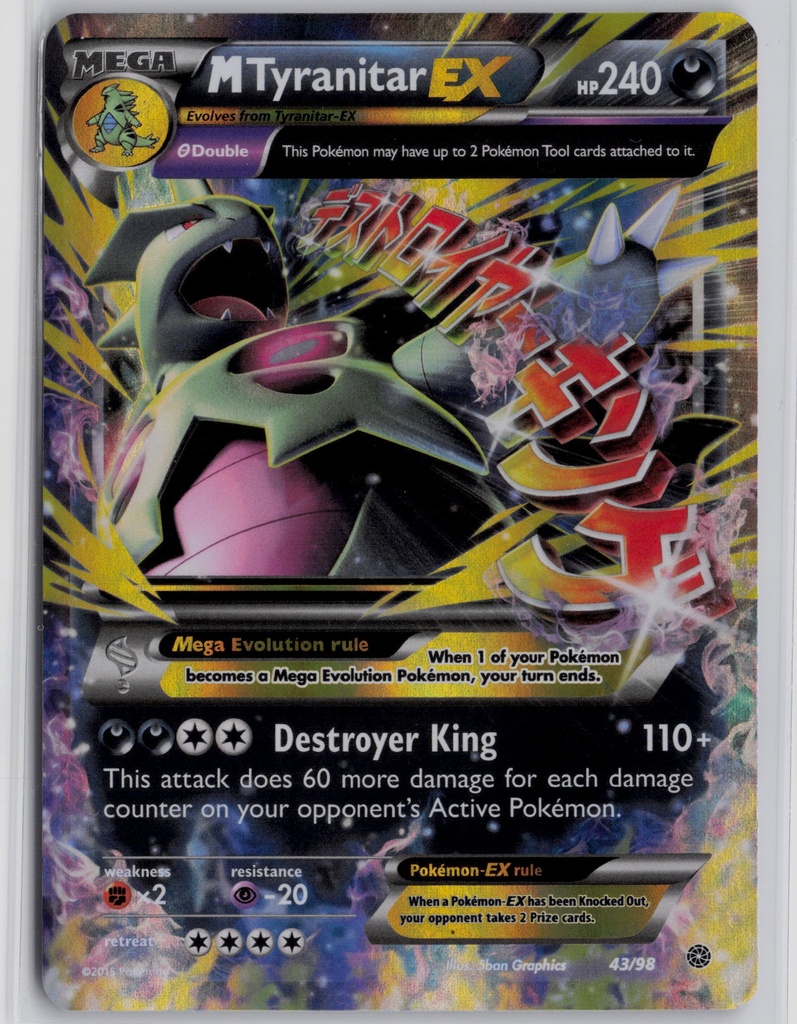 M Tyranitar EX #43/98