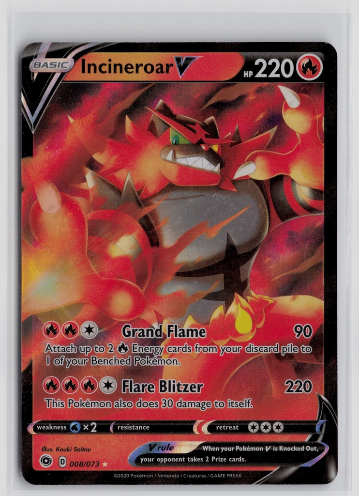 Incineroar V #8/73