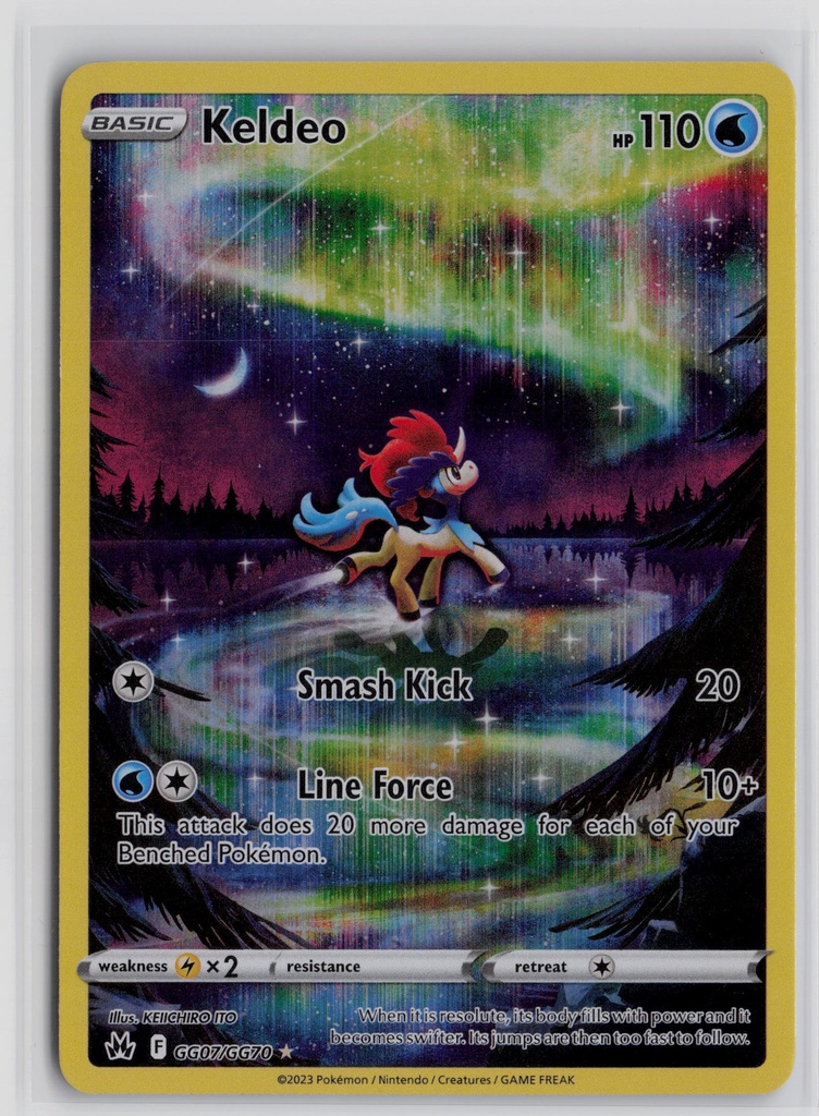 Keldeo #GG07/GG70