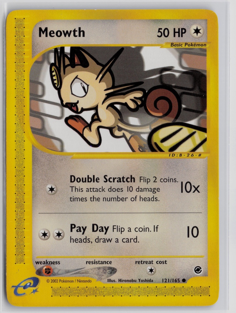 Meowth #121/165
