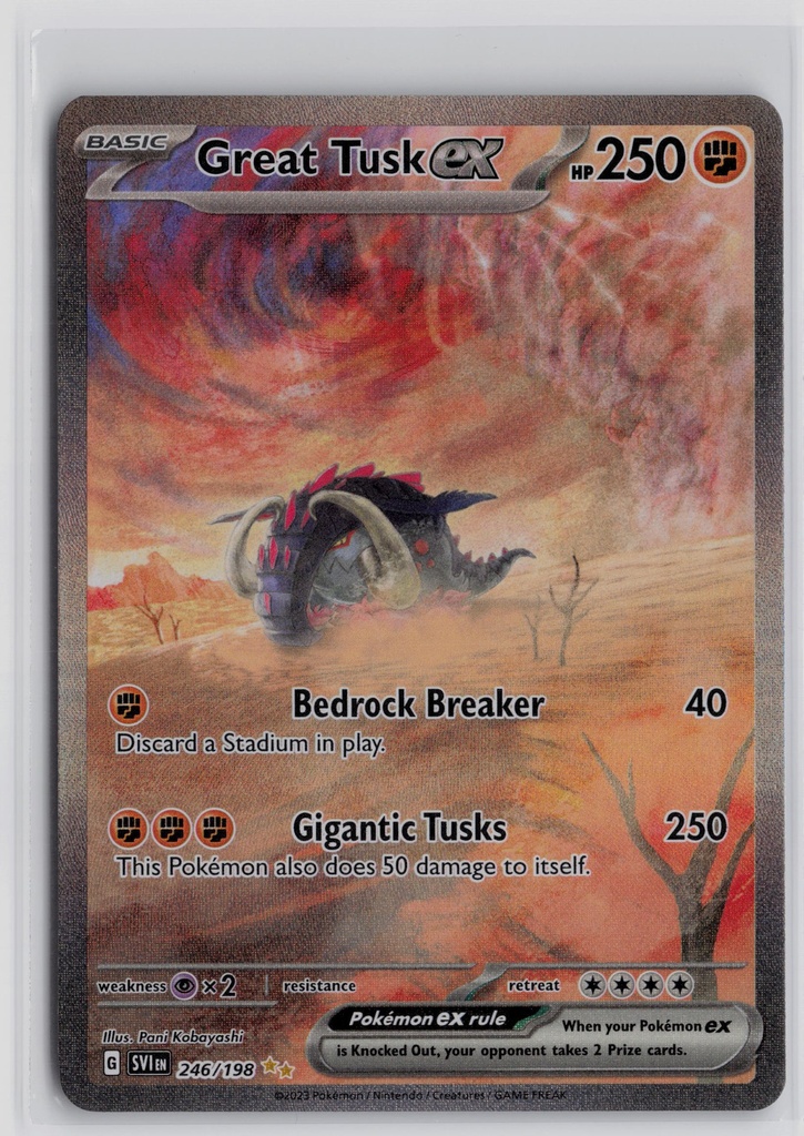 Great Tusk ex #246/198