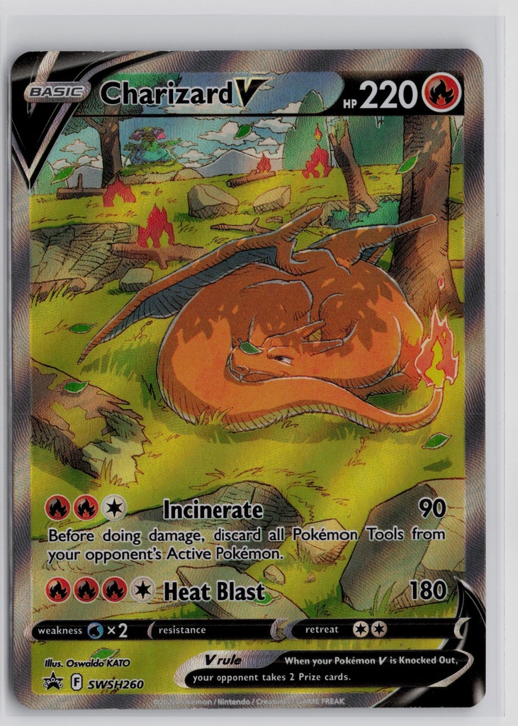 Charizard V #SWSH260