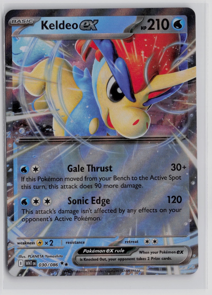 Keldeo ex #30/86