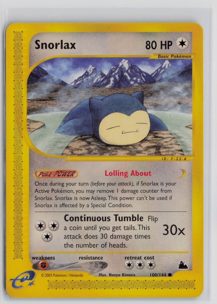 Snorlax #100/144