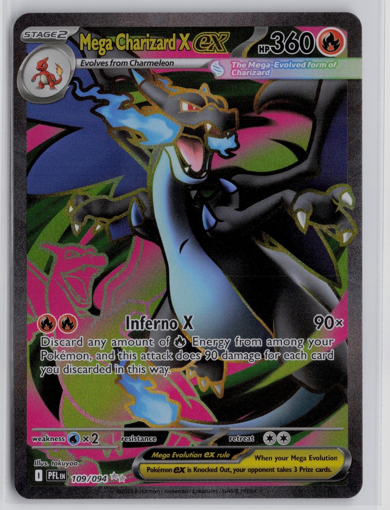 Mega Charizard X ex #109/094
