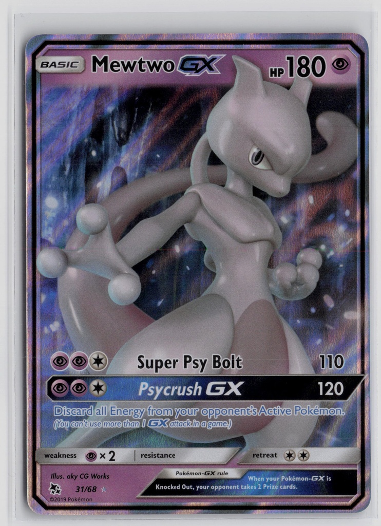 Mewtwo GX #31/68