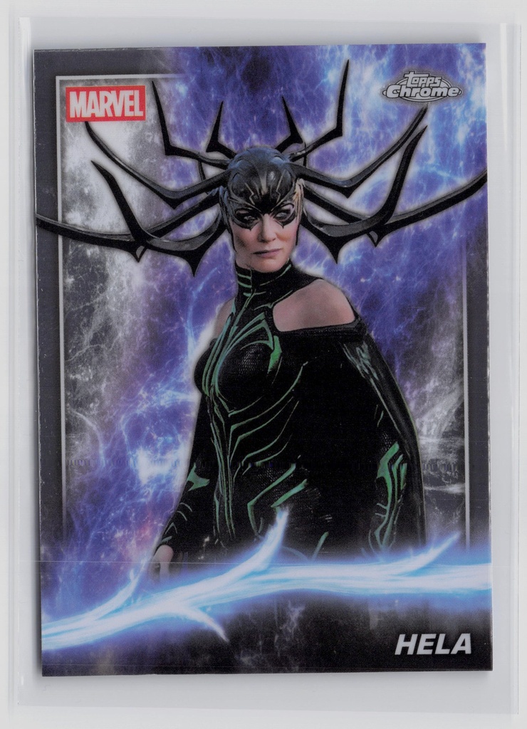 Hela - 2025 Topps Chrome Marvel Studios -  76 - Near Mint