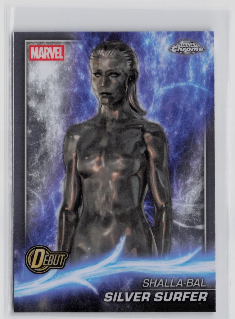 Shalla-Bal – Silver Surfer - 2025 Topps Chrome Marvel Studios -  198 - Near Mint