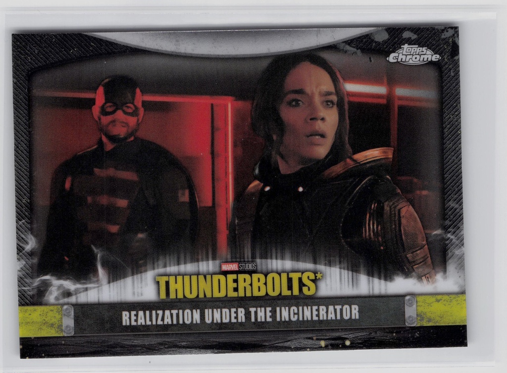Realization Under The Incinerator - 2025 Topps Chrome Marvel Studios -  T-16* - Near Mint