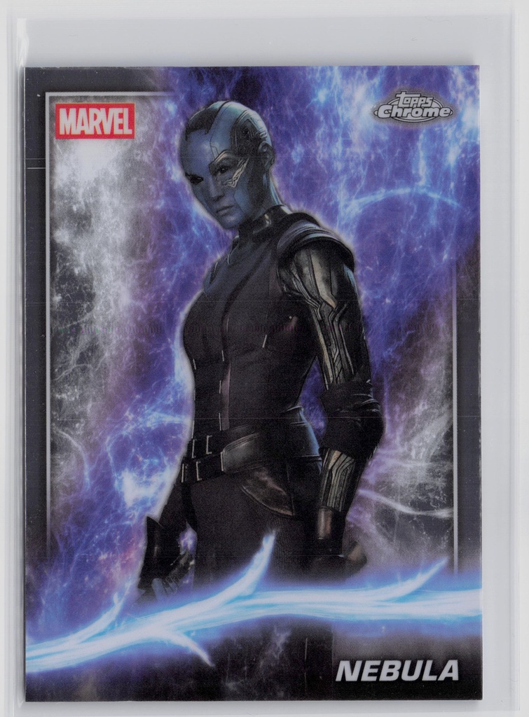 Nebula - 2025 Topps Chrome Marvel Studios -  45 - Near Mint
