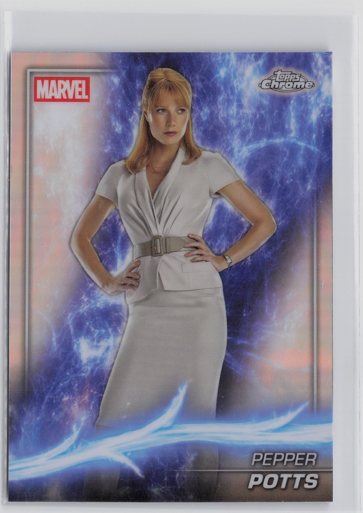Pepper Potts - 2025 Topps Chrome Marvel Studios -  5 - Near Mint