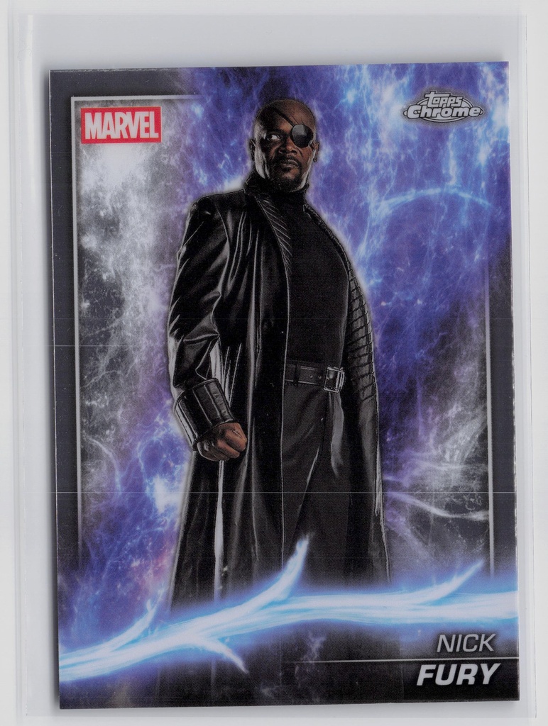 Nick Fury - 2025 Topps Chrome Marvel Studios -  9 - Near Mint