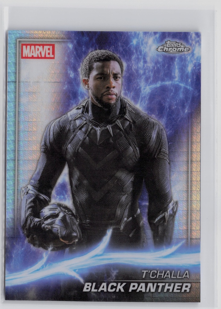 T’Challa – Black Panther - 2025 Topps Chrome Marvel Studios -  79 - Near Mint