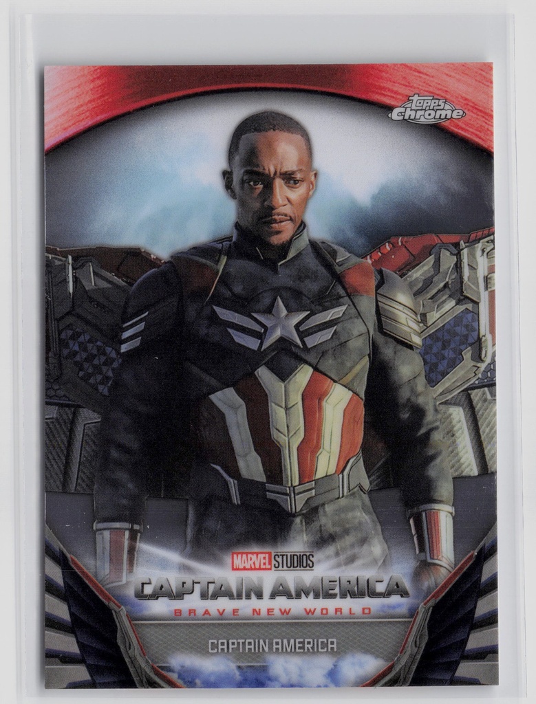 Captain America - 2025 Topps Chrome Marvel Studios -  BNW-10 - Near Mint