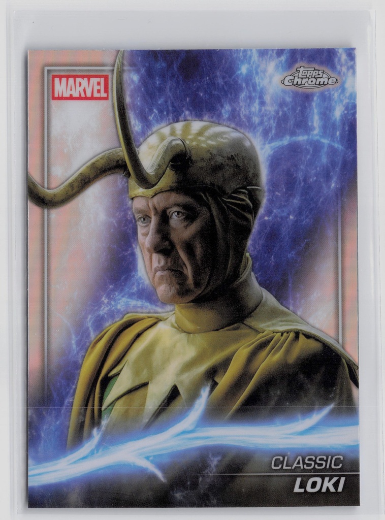 Classic Loki - 2025 Topps Chrome Marvel Studios -  105 - Near Mint