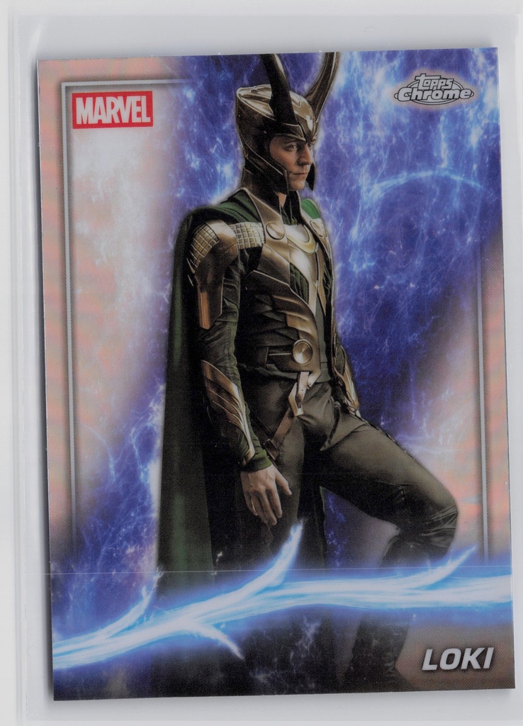 Loki - 2025 Topps Chrome Marvel Studios -  19 - Near Mint